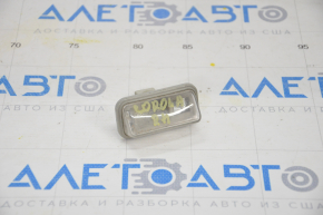 Right tailgate license plate light for Toyota Corolla E12 02-06 5D