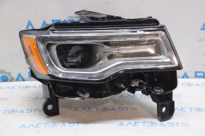 Headlight front right complete Jeep Grand Cherokee WK2 17-18 xenon, light, with washer, Valeo
