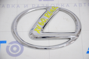 Emblem badge trunk lid Lexus ES350 13-18 broken fastener