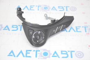 Steering wheel control buttons left Honda Accord 13-17 matte, buttons are worn