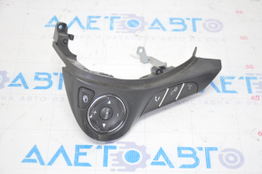 Steering wheel control buttons left Honda Accord 13-17 matte, buttons are worn
