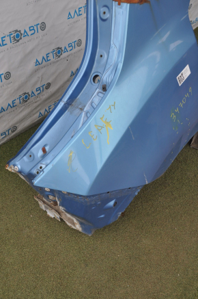 Quarter wing rear right Nissan Leaf 13-17 blue dented