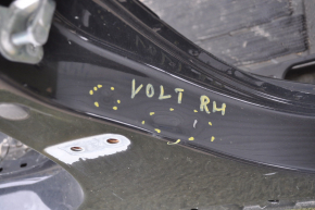 Quarter wing rear right Chevrolet Volt 11-15 black with central pillar, bumpers