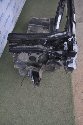 Front left quarter Lexus RX350 RX450h 10-15 black with central pillar, without side member