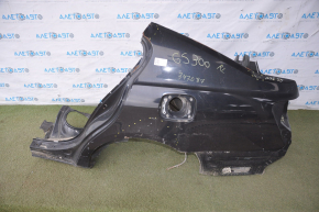 Quarter wing rear left Lexus GS300 GS350 GS430 GS450h 06-11 black dented, butt