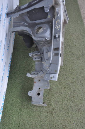 Front left quarter VW Jetta 11-18 USA graphite without threshold, dented