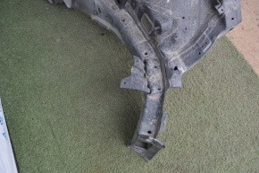 Front quarter left Hyundai Santa FE Sport 13-16 black without pillar, dented side member