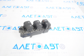 Front left window lift control Toyota Camry v55 15-17 usa black, 2 auto