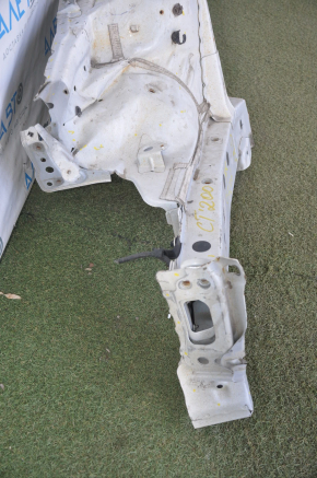 Side member right Lexus CT200h 11-17 white with glass, dented