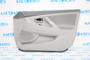 Door trim card front right Toyota Camry v40 gray, velour, plastic turned white