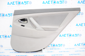 Door trim card rear right Toyota Camry v40 gray velour, plastic turned white