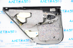Door trim card rear right Toyota Camry v40 gray velour, plastic turned white