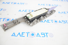 Front left window lift control Toyota Prius V 12-17 with overlay