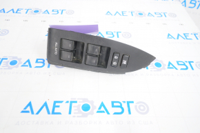 Front left window lift control Toyota Prius 30 10-15 black, auto, with black trim