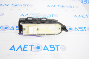 Front left window lift control Toyota Prius 30 10-15 black, auto, with black trim