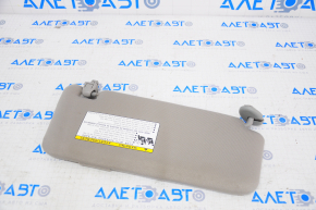 Left visor for Toyota Camry v40, gray