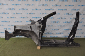 Front left quarter panel for Nissan Murano z50 03-07 black with central pillar, butt
