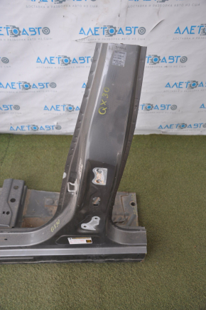 Front left quarter Infiniti QX30 17-19 graphite with central pillar, dented side member