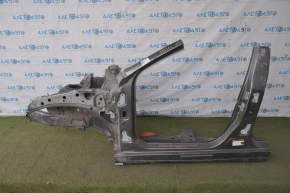 Front left quarter Infiniti QX30 17-19 graphite with central pillar, dented side member