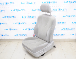 Driver's seat Toyota Camry v40 07-09 without airbag, cloth gray, electric, worn plastic
