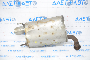 Left rear muffler with barrel for Toyota Camry v40 3.5