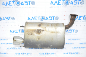 Left rear muffler with barrel for Toyota Camry v40 3.5