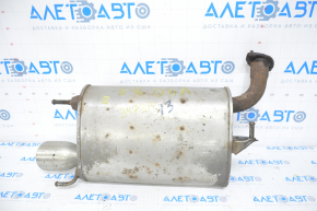 Muffler rear part with barrel right Toyota Camry v40 3.5 rusty, sawn off studs
