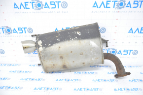 Muffler rear part with barrel right Toyota Camry v40 3.5 rusty, sawn off studs