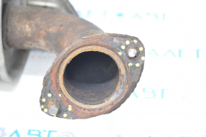 Muffler rear part with barrel right Toyota Camry v40 3.5 rusty, sawn off studs