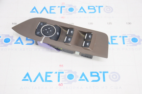 Front Left Window Regulator Lincoln MKZ 13-20 Non-Auto Folding w/ Brown Trim