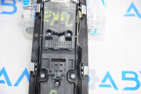Front left window lift control Ford Explorer 11-15 black with chrome, 1 auto, with black trim