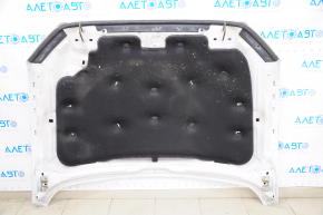 Hood assembly Ford Fusion mk5 13-20 white UG, paint swelled