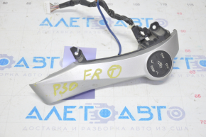 Steering wheel control buttons right Toyota Prius 30 10-11 worn out