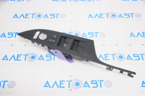 Front left window lift control Honda Accord 13-17 1 button auto with overlay