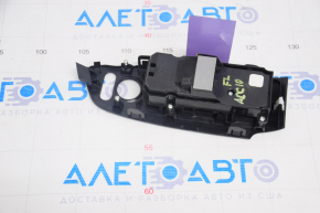 Front left window lift control for Honda Accord 18-22 with black and chrome trim, 2 auto