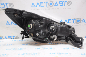 Headlight front left Subaru Legacy 15-17 bare dorest halogen, black reflector, broken mount