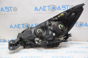 Headlight front right Subaru Legacy 15-17 bare prerest halogen, black reflector, broken mount