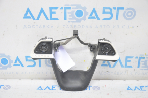 Toyota Prius 50 16-18 steering wheel control buttons white inserts, broken direction