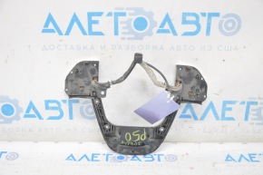 Toyota Prius 50 16-18 steering wheel control buttons white inserts, broken direction
