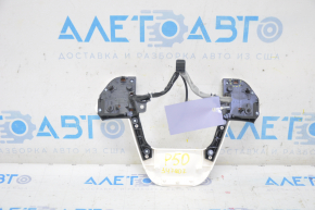 Toyota Prius 50 16-18 steering wheel control buttons for lane keeping and radar white inserts, broken latch