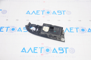 Front left window lift control Chevrolet Volt 11-15 black, 4 auto, with graphite gloss overlay