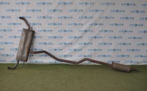Exhaust pipe for 2 Ford Fusion mk5 13-20 2.0T FWD