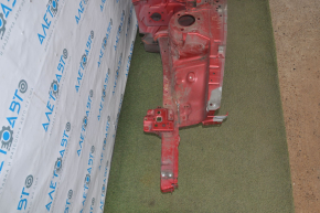 Front quarter left Toyota Camry v40 red, with central pillar