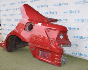 Quarter wing rear left Toyota Camry v40 red, pokes