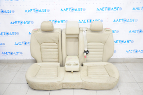 Rear row of seats 2 row Ford Fusion mk5 13-16 leather beige, for cleaning