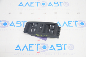 Front left window lift control VW Passat b8 16-19 USA with black trim, with chrome