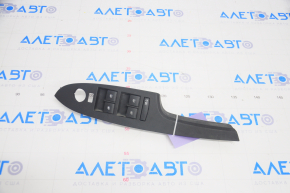 Front left window lift control Cadillac ATS 13-15 black, with black matte trim