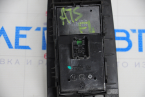 Front left window lift control Cadillac ATS 13-15 black, with black matte trim
