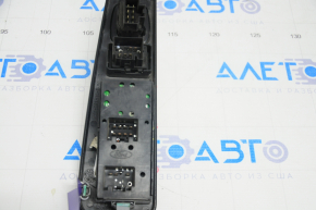 Front left window lift control Lincoln Town Car 98-11 with trim, with mirror control, worn buttons