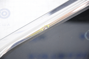 Window blind glass rear left Hyundai Sonata 11-15 poke on chrome